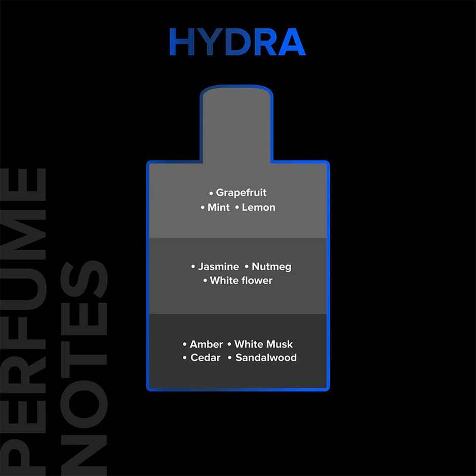 VILLAIN Hydra Perfume for Men | Aquatic Fresh EDP | Long Lasting