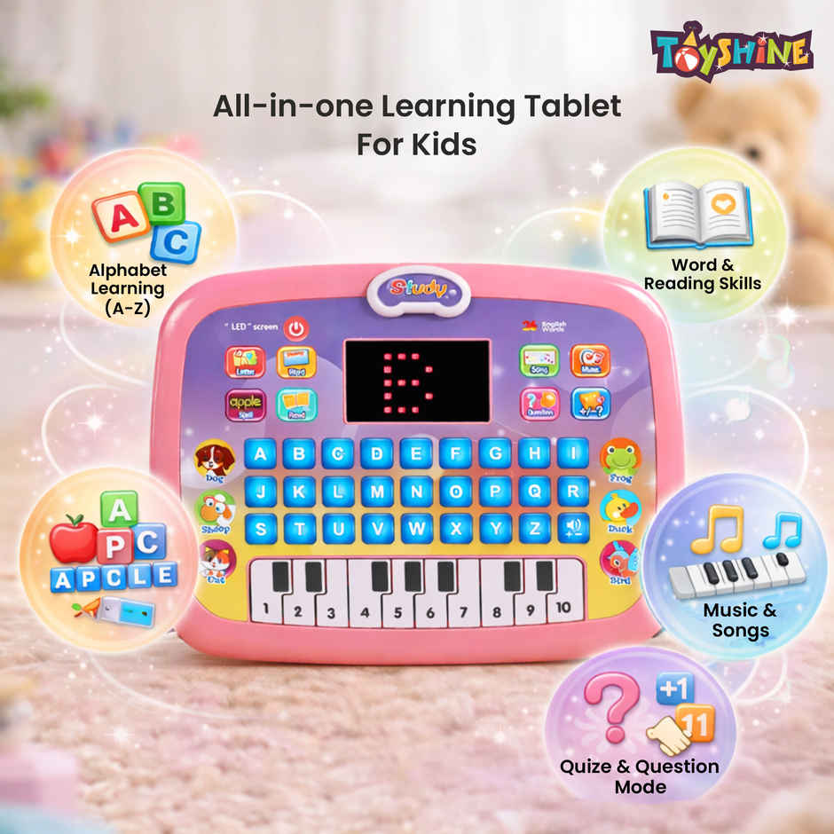 Toyshine Kids Computer Tablet Toy Baby Children Early Educational Learning Machine Toy | 6+ years