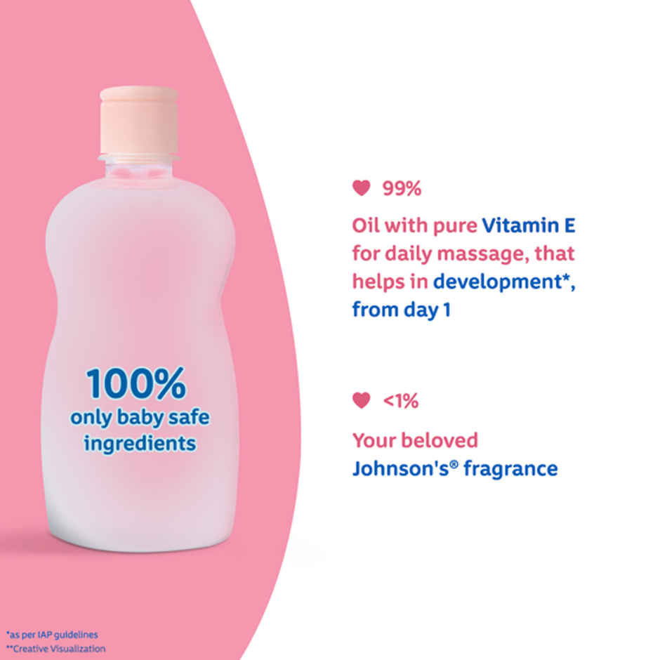 Johnson's Baby Oil with Vitamin