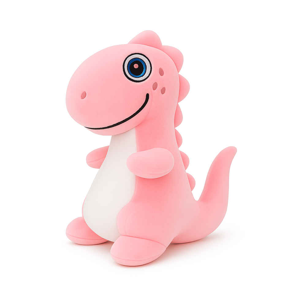 Spanker Cute Dinosaur Soft Toy Ultra Soft Plush Dino for Kids Multicolor | 25 cm