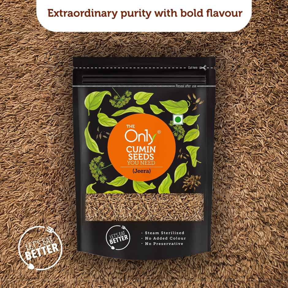 On1y Whole Cumin Seeds, Sabut Jeera Spices