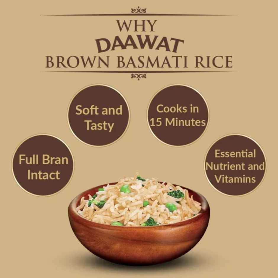 Daawat Brown Basmati Rice | Long Grain