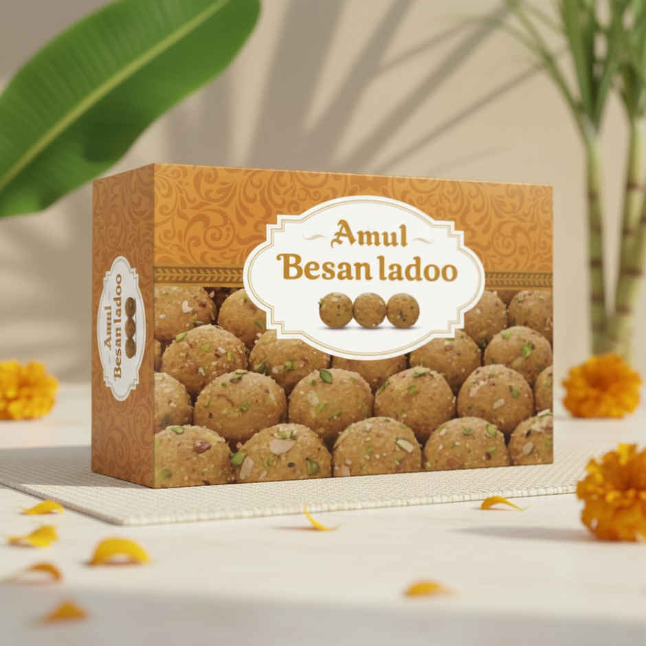 Amul Besan Ladoo | Sweet & Tasty