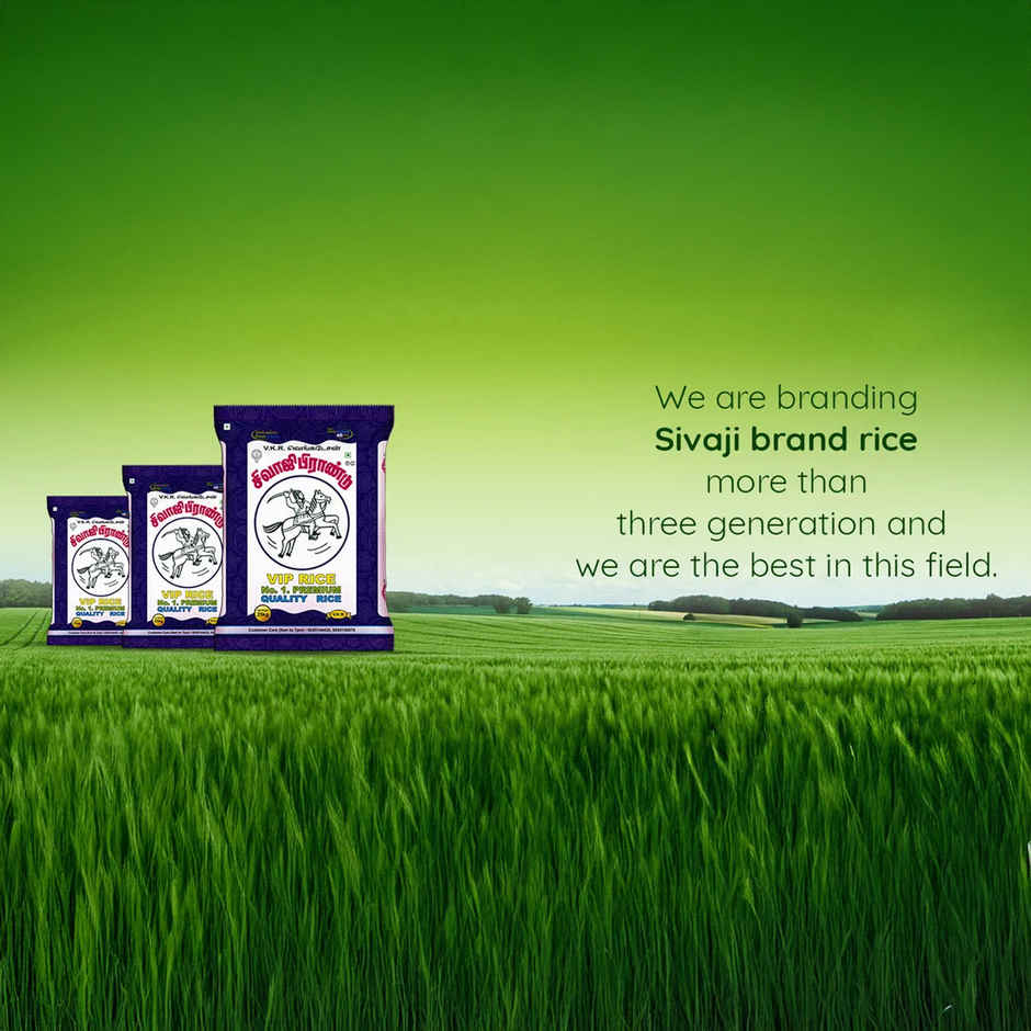 VKR SIVAJI Premium Boiled Ponni Rice