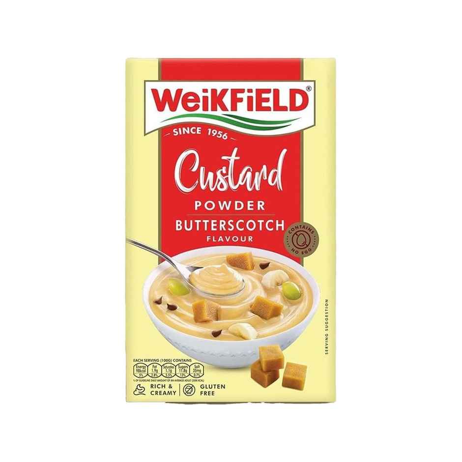 Weikfield Custard Powder Butterscotch Flavoured Carton