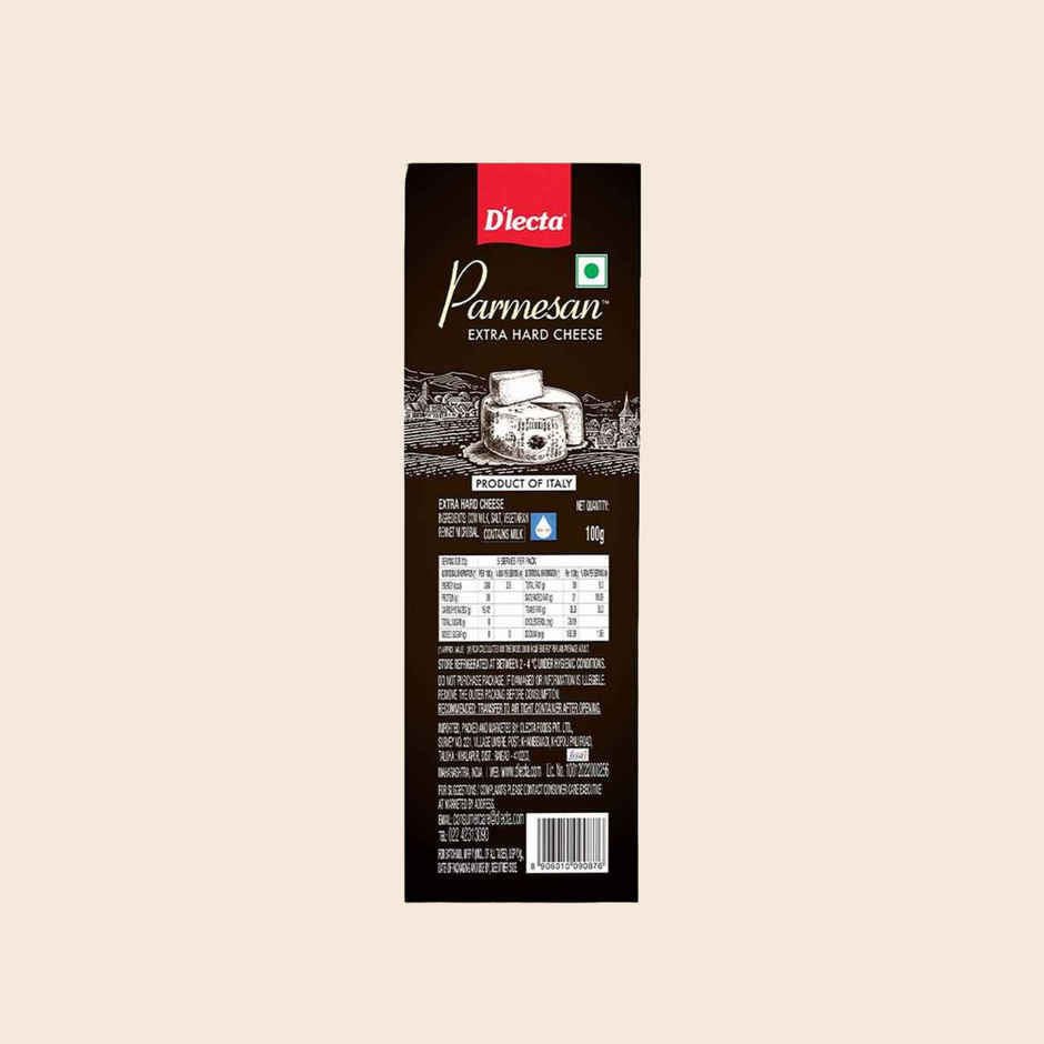 Dlecta Parmesan Extra Hard Cheese Blocks | Nutty, Umami Rich