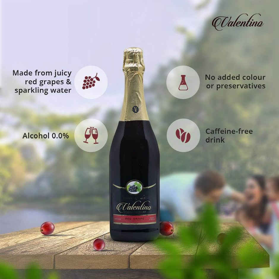 Valentino Red Grape Non Alcoholic Drink