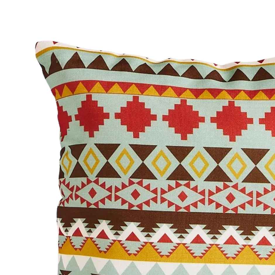 Teal By Chumbak | Peachy Crane 16 inch Cushion Covers Set Of 5
