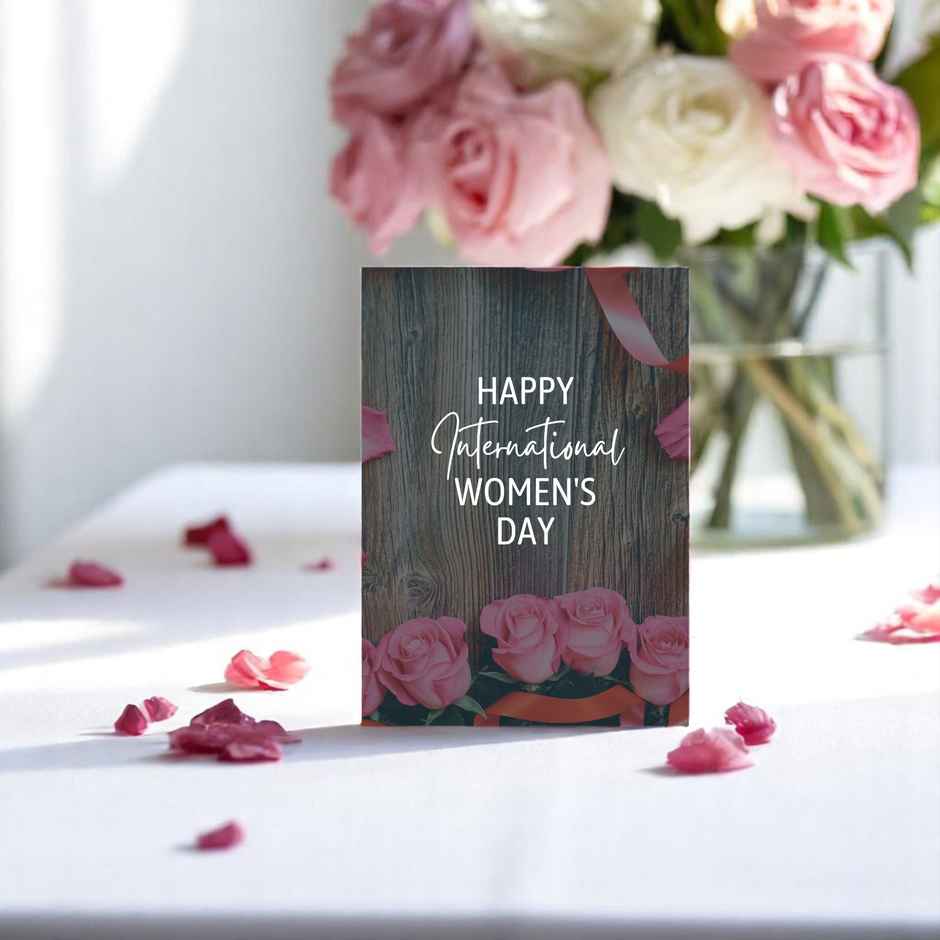 House Of Festivals Women s Day Greeting Card - Design 23