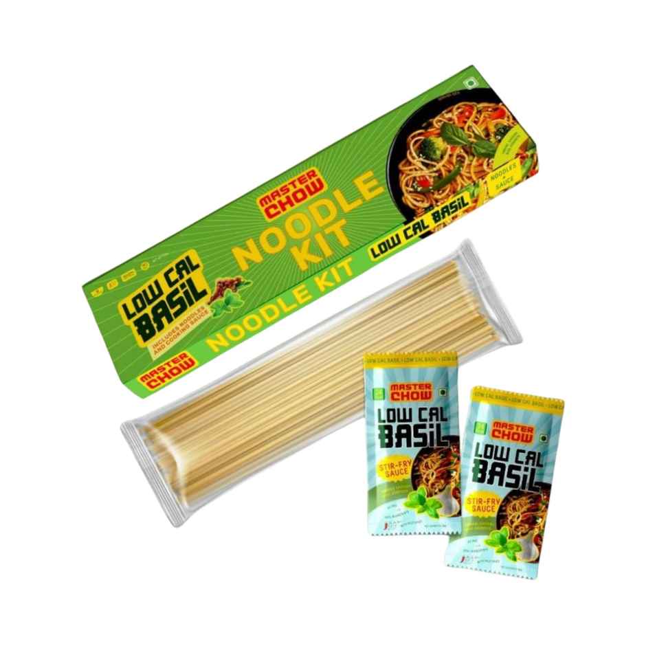 MasterChow Low Cal Basil Noodle Kit Cooking Sauce Noodles Combo