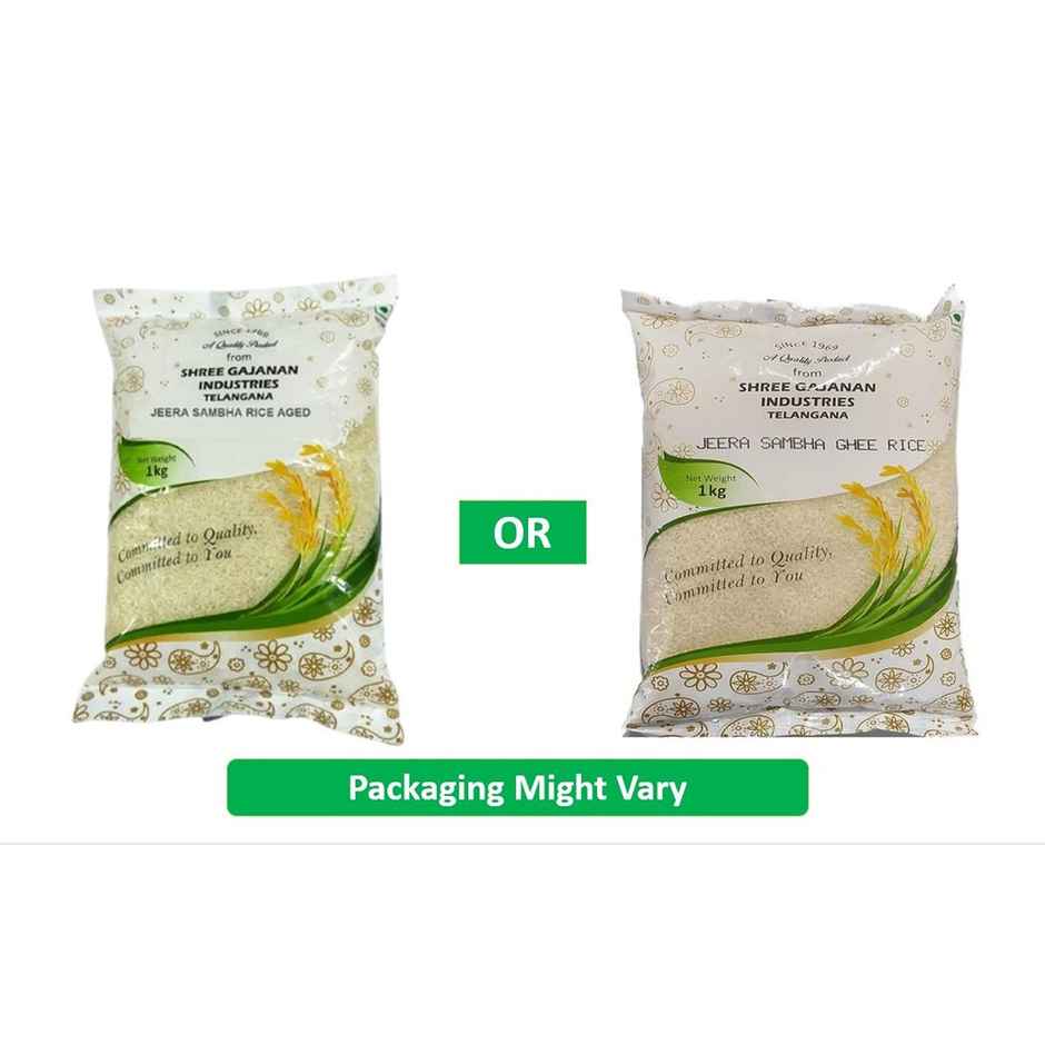 Gajanan Jeera Sambha Ghee Rice | Aged Combo