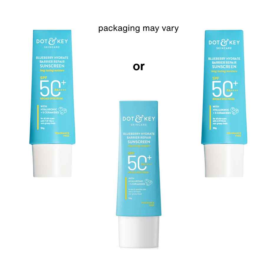 Dot & Key Blueberry Hydrate Barrier Repair Sunscreen SPF 50+, PA++++