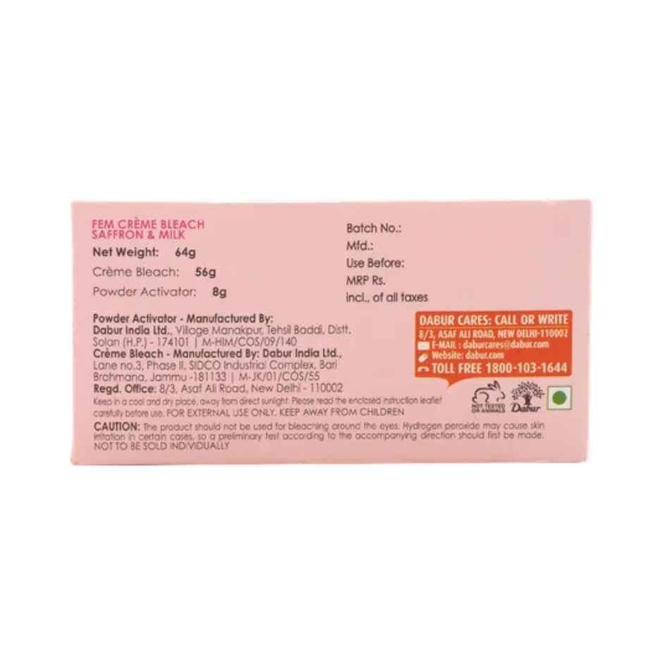 Fem Fairness Naturals Saffron Skin Bleach