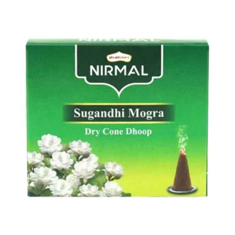 Shubhkart Nirmal Mogra Dry Cone Dhoop Combo