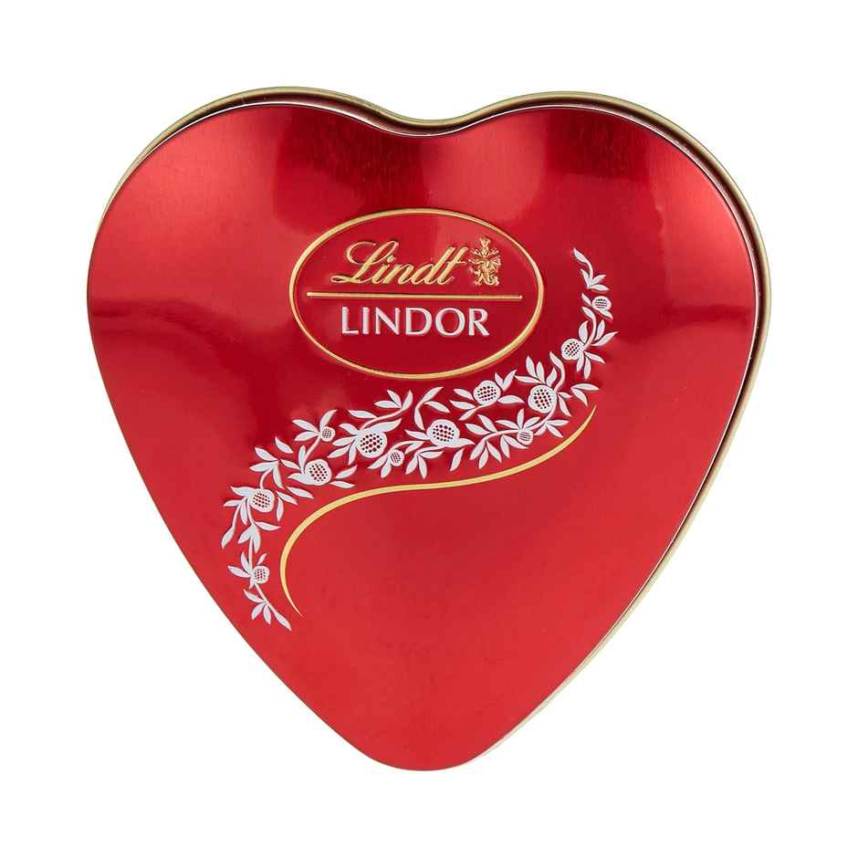 Lindt Heart Tin Chocolate