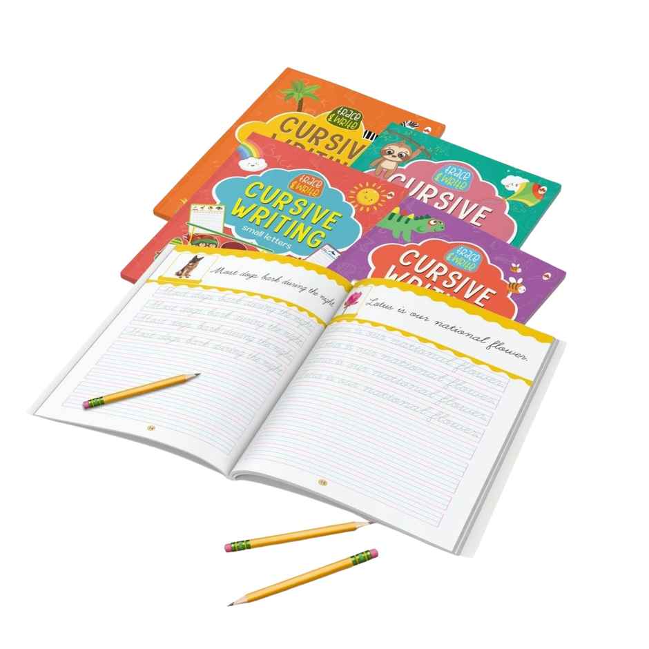 Cursive Writing Books (Set of 5 Books) (Handwriting Practice Books)