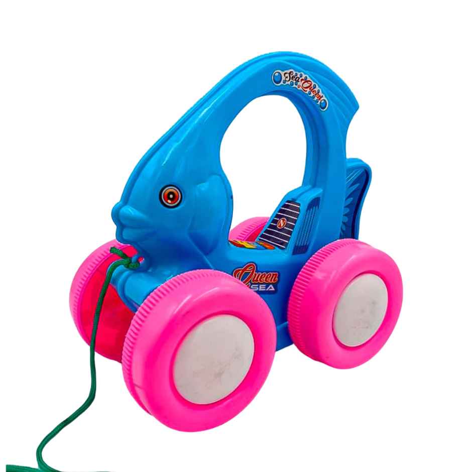 Toybharat Pulling Dancing Fish Toy - Multicolour Birthday Gift | Assorted