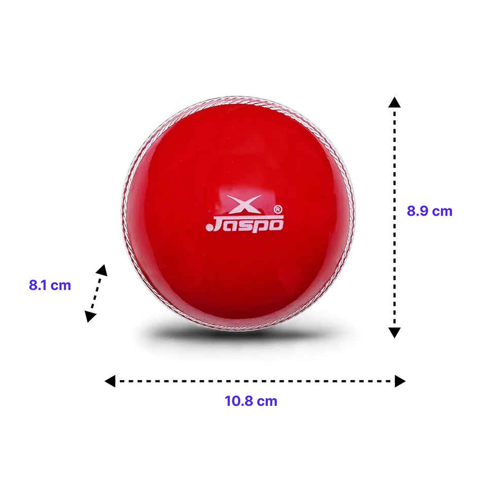 Jaspo Cricket Ball For Practice Training Matches For All Age Group T20 Soft Ball Standard Size