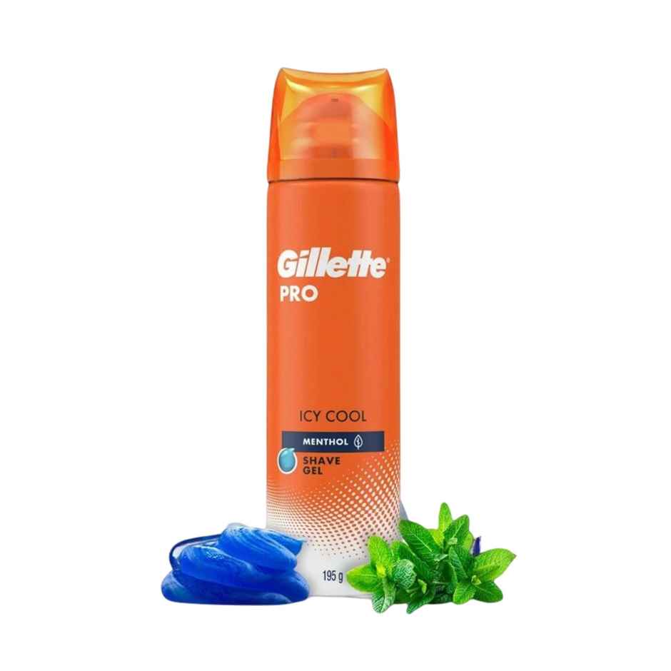 Gillette Pro Shaving Gel Icy Cool With Menthol