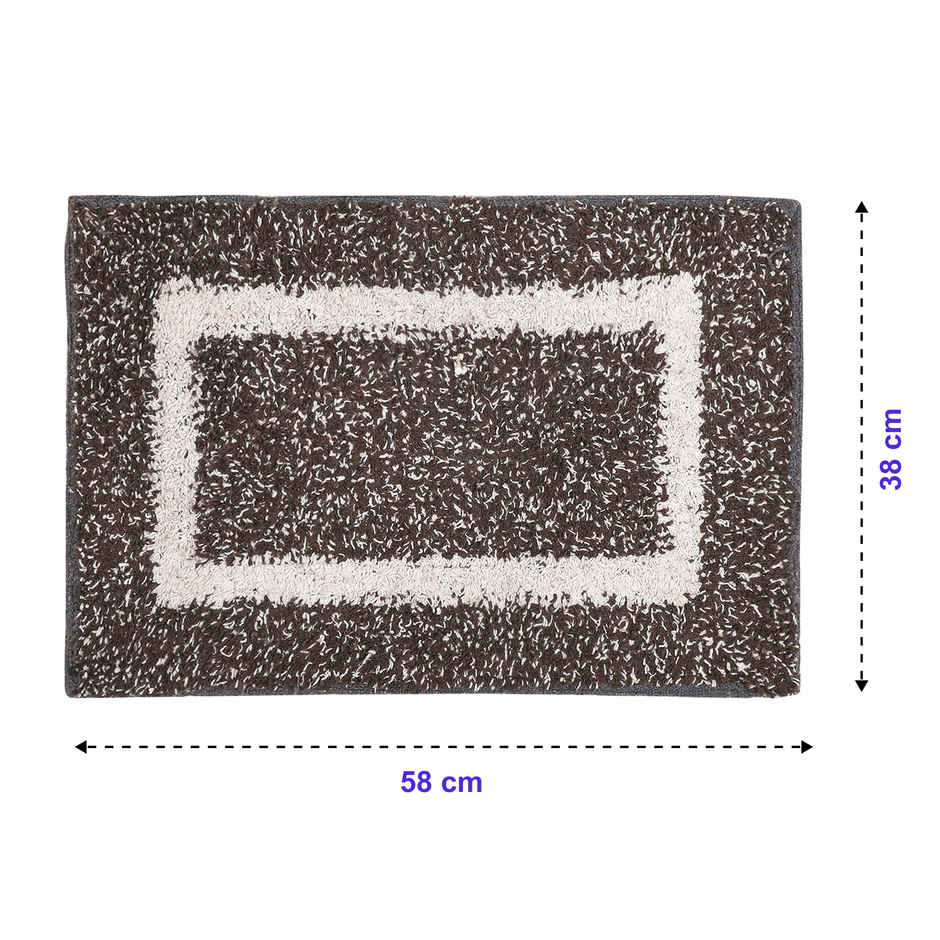 Status Plush Mat 38 x 58 Cm | Brown