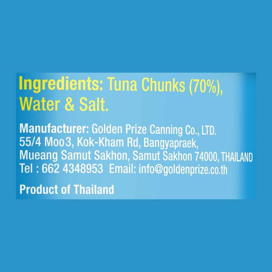 Golden Prize Tuna Chunks In Springwater