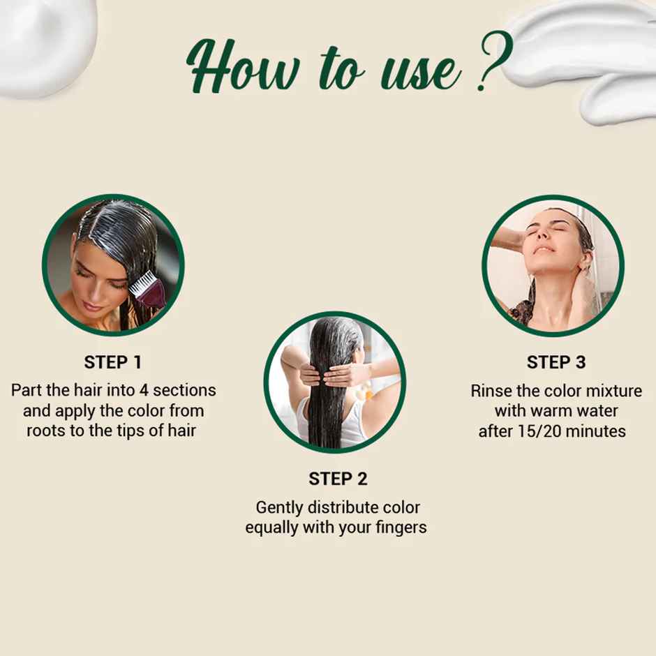 Biotique Bio Herbcolor Conditioning Hair Color Darkest Brown Combo