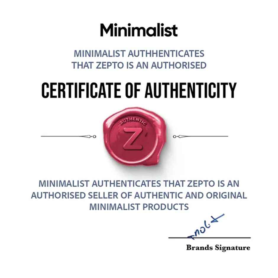 Minimalist 3% Sepicalm Face Moisturizer for Sensitive Skin