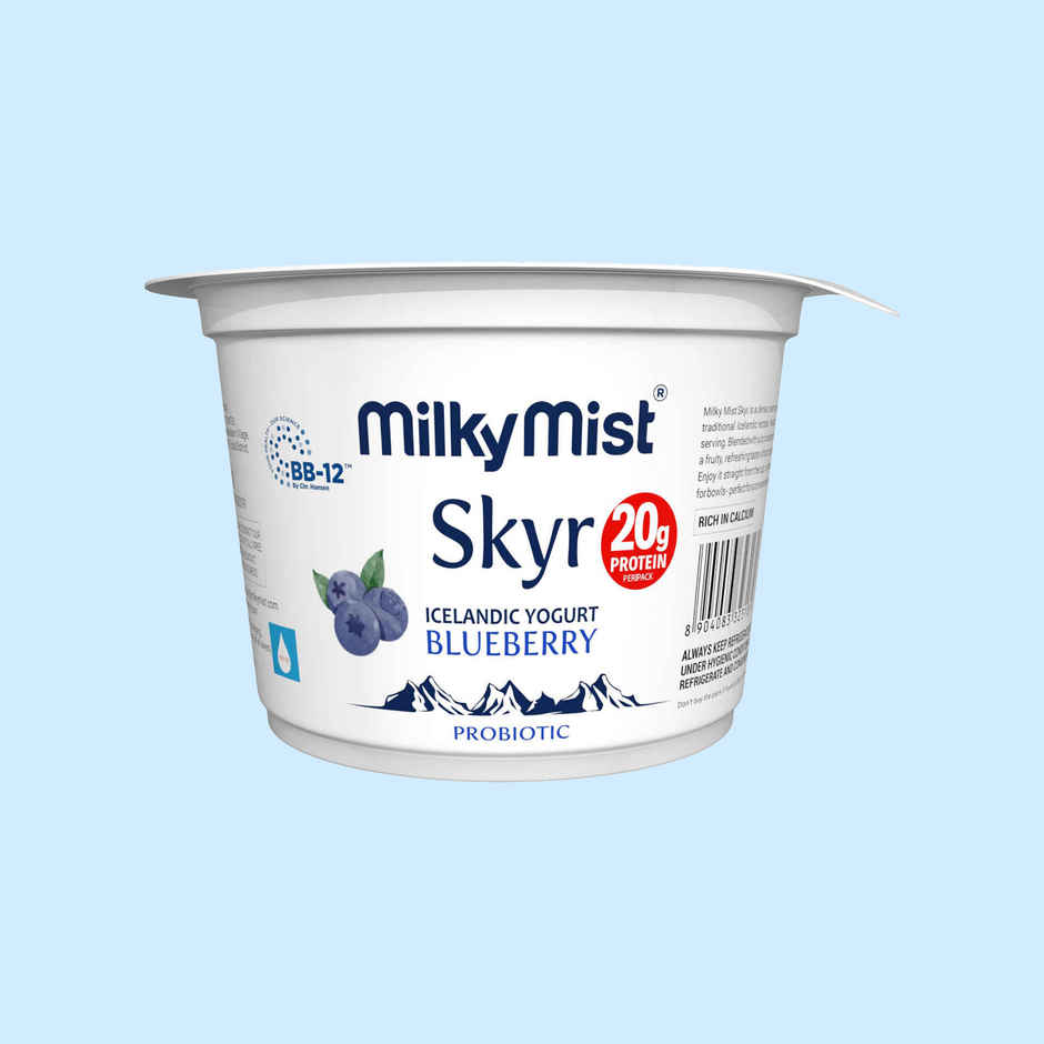 Milky Mist Skyr Blueberry Yogurt