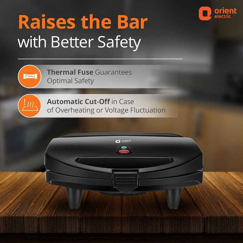 Orient Electric Chefspecial Griller & Toster (Black)