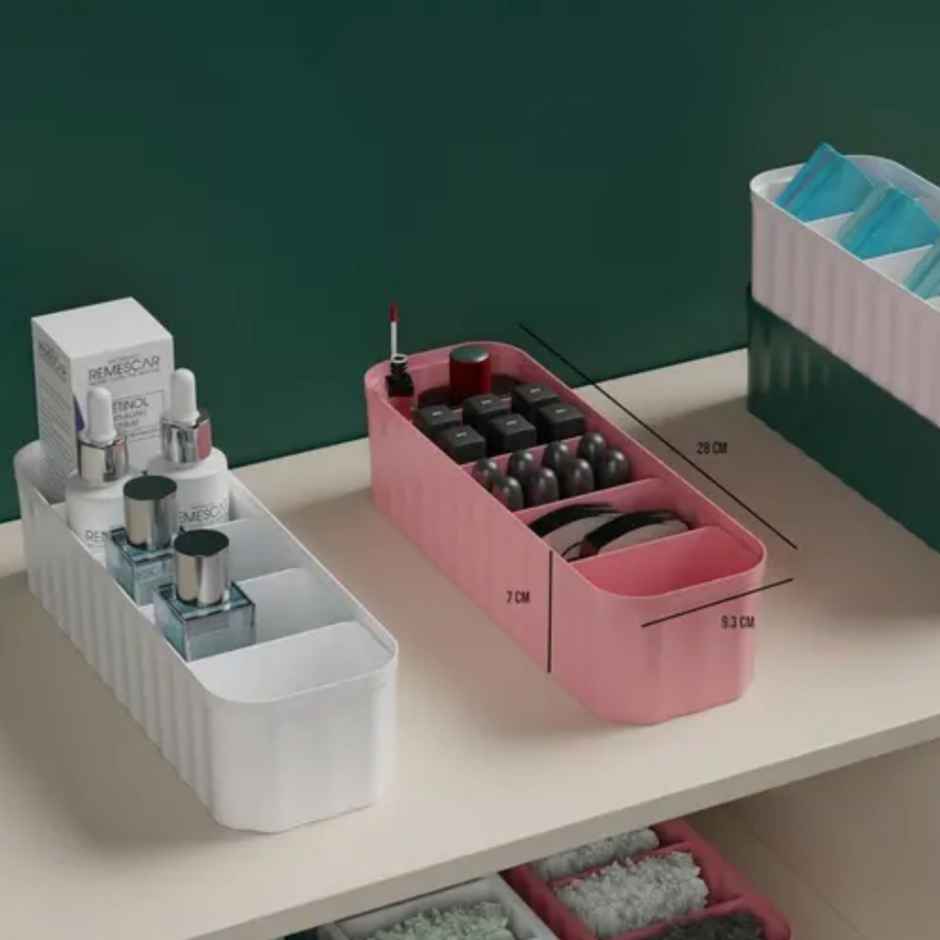 Perpetual Innerwear Organizer for Wardrobe | Multipurpose Divider for Socks and Bras