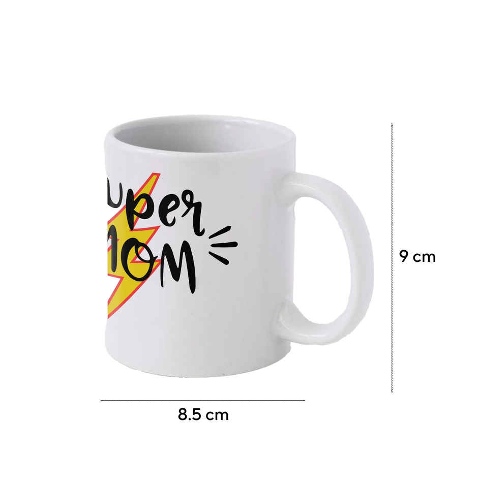 Mad Over Print's Super Mom Mug