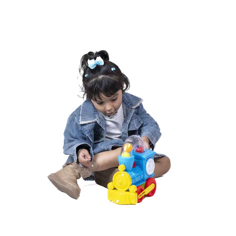 Toybharat Action Loco Pulling |Multicolour | 3-6 Years Kids | Birthday Gift |Pull Along Toy