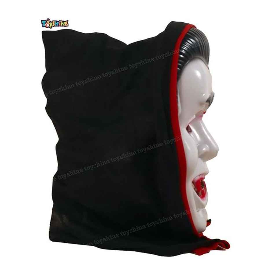 Toyshine Party Halloween Glow In The Dark Blood Ghost Mask (Black)