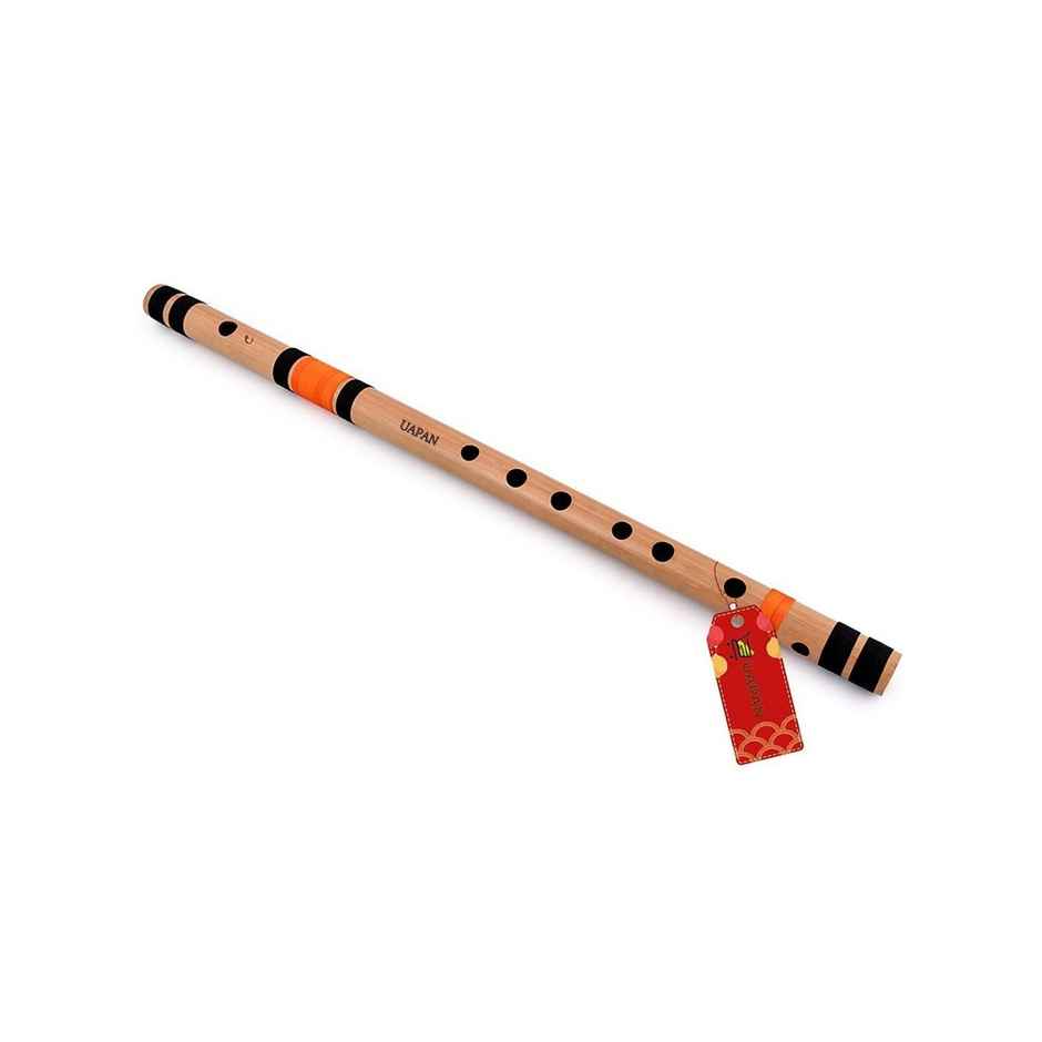 Uapan C Natural Bamboo Bansuri Flutes Bansuri Right Handed Middle 19 Inch