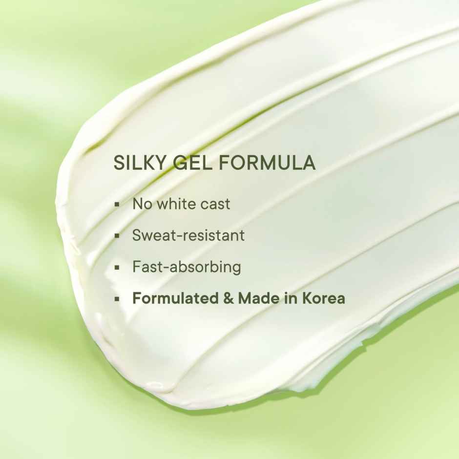 Quench SPF 50+ PA++++ Korean Sunscreen with Avocado & Vitamin E No White Cast