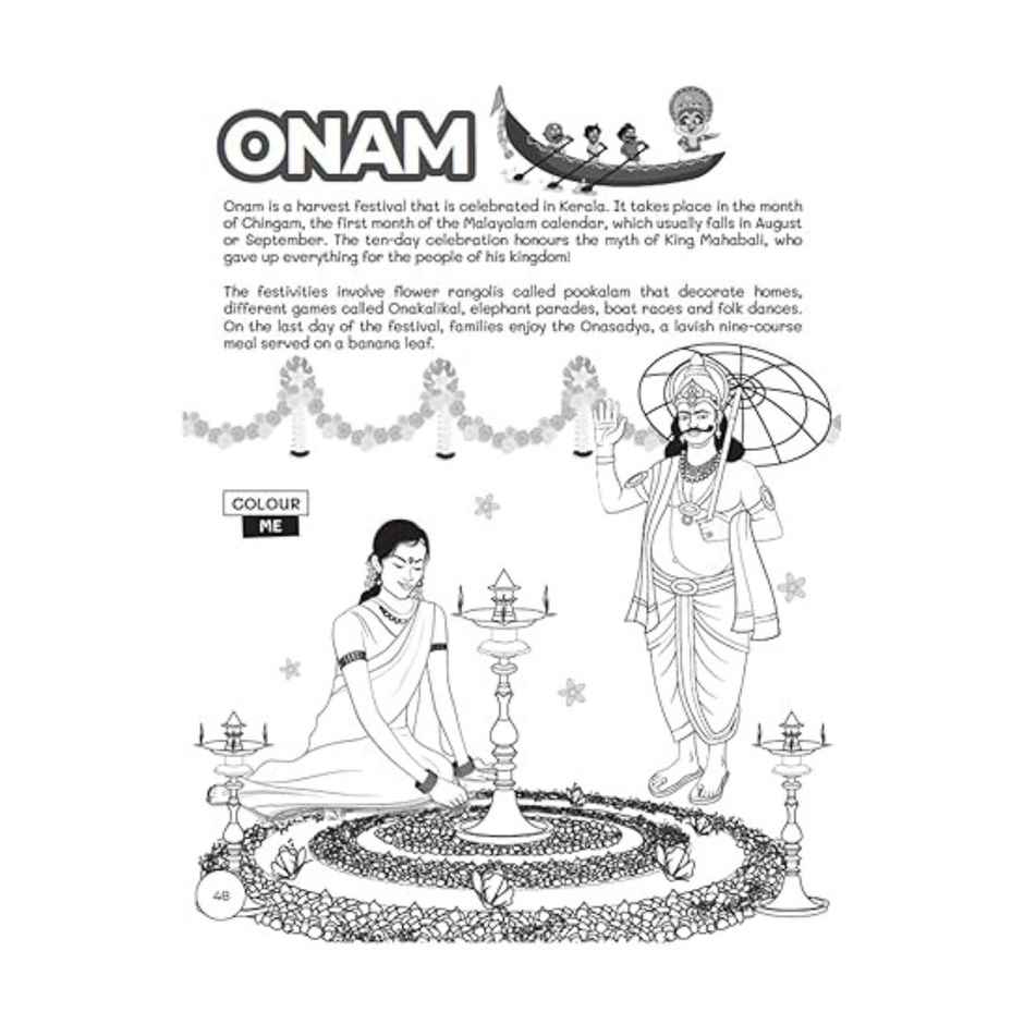Festivals and Celebrations of India: Activity Book