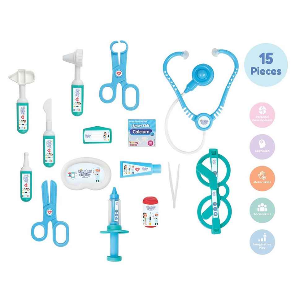 Hamleys Kingdom Of Play Little Doctor Set For Kids Role Play Toys For Kids Multicolor 3Y+