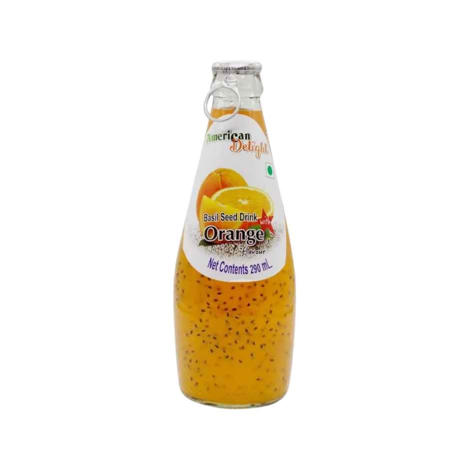 American Delight Orange Flavoured Basil Seed Drink