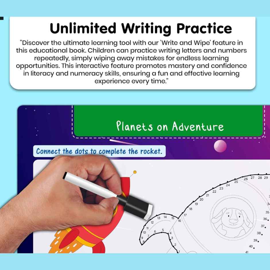 My First Space Busy Puzzle Book - Spiral Binding Book | Sticker Activity Book for Early Learners