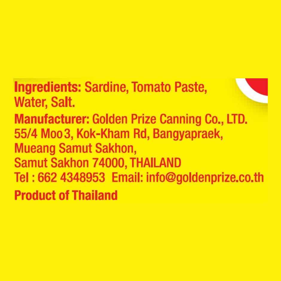 Golden Prize Sardine In Tomato Sauce