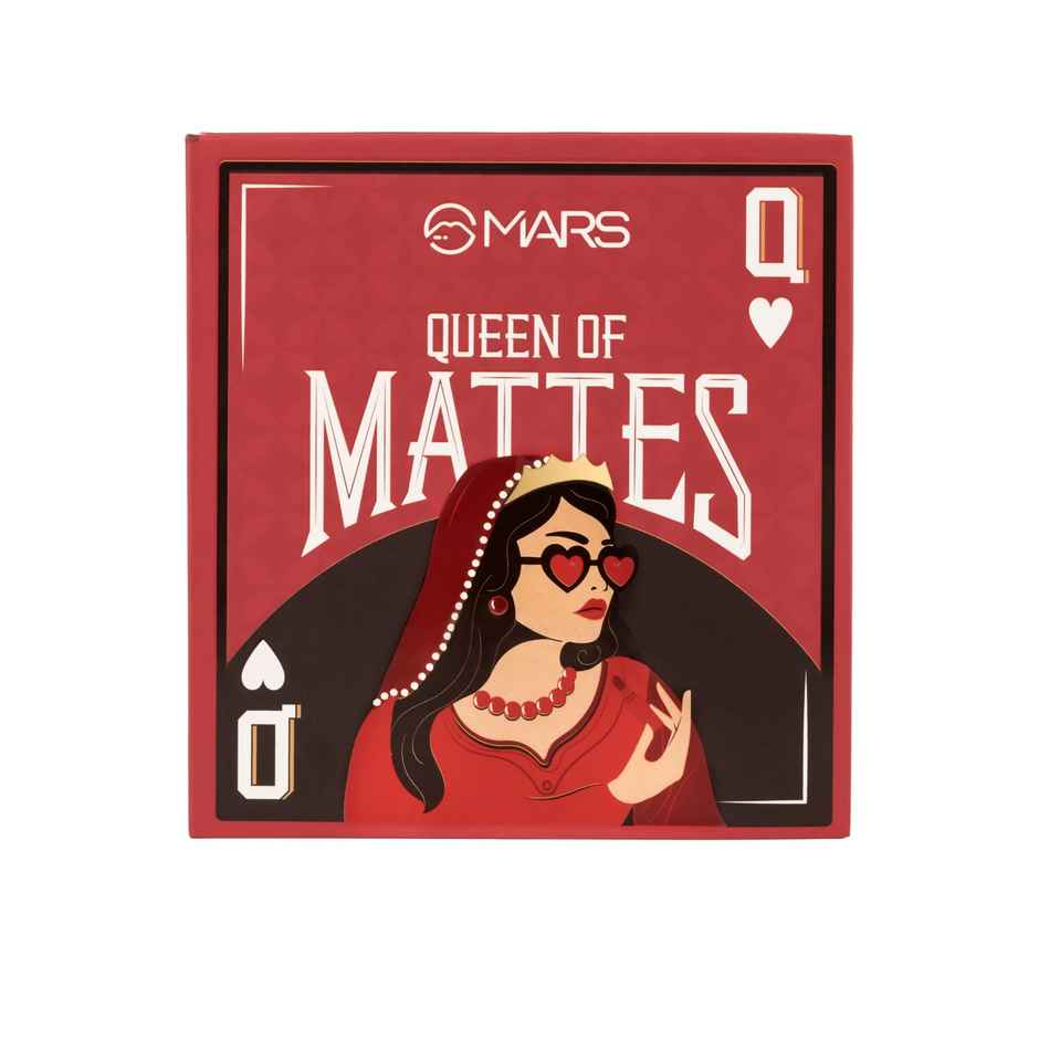 MARS Cosmetics Queen of Mattes Liquid Lipsticks Gift Box Set of 3 | Plums & Maroons