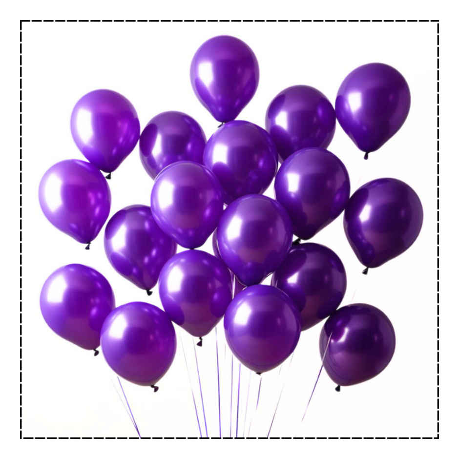 Let's Vybe Balloon Purple