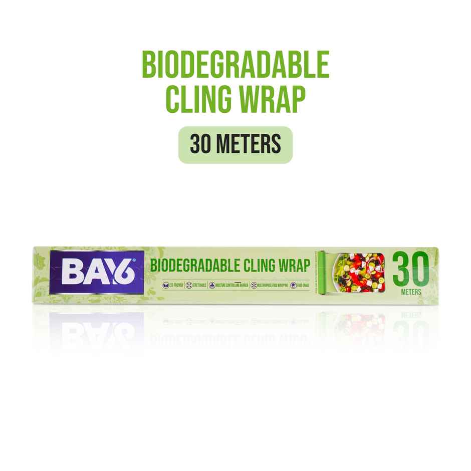 BAY6 Biodegradable Cling Wrap, 30 meters