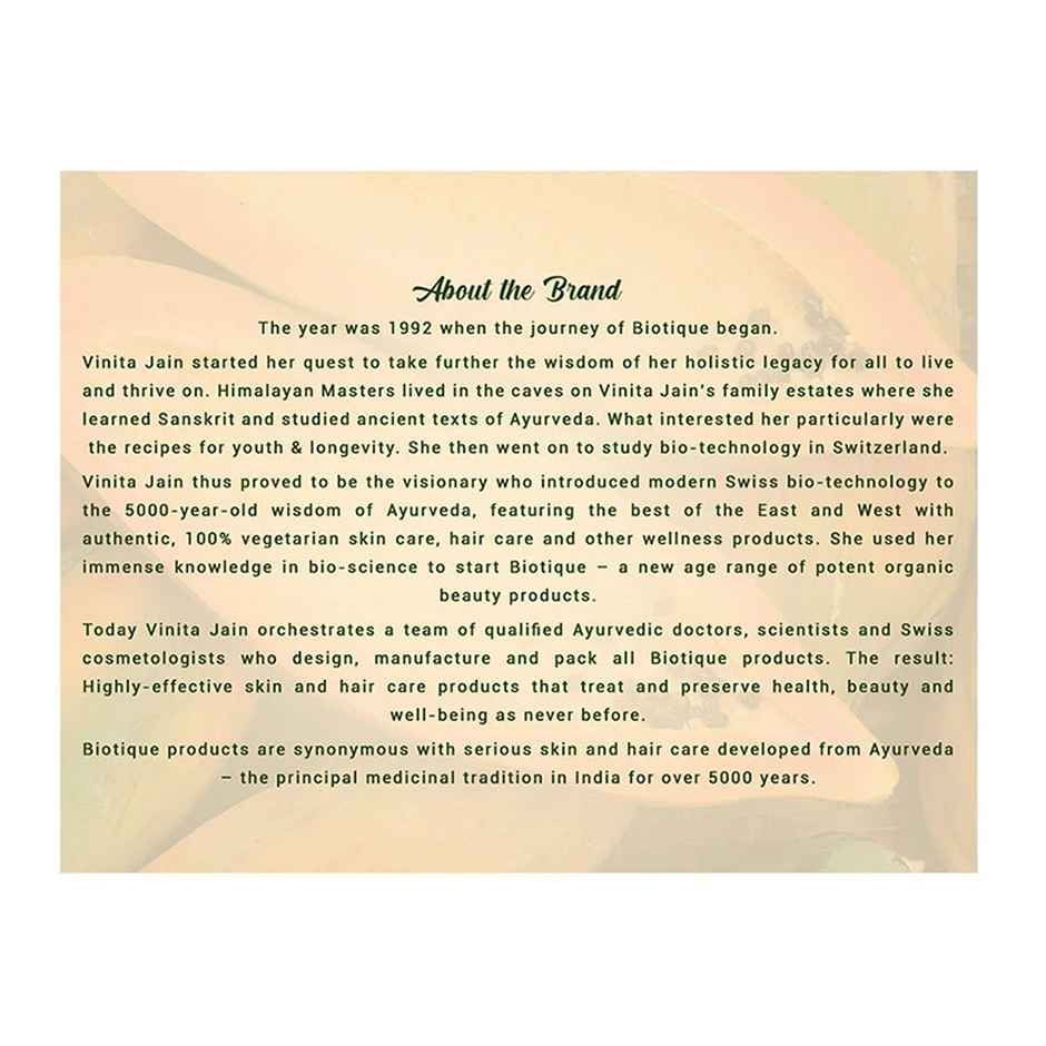 Biotique Papaya Tan Removal Brightening & Revitalizing Face Scrub Tube(100gms) & Biotique Papaya Deep Cleanse Face Wash(100ml) Combo 