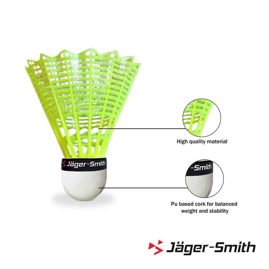 Jager Smith JSN300 Nylon Badminton Shuttlecock