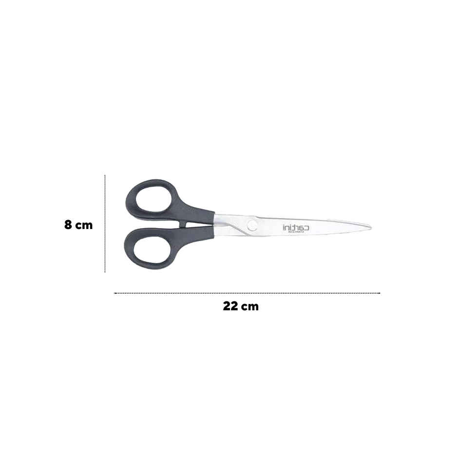 Godrej Cartini Versatile Stainless Steel Kitchen Scissors (Black, 1 Piece)