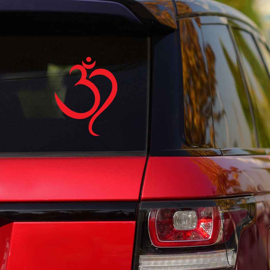 House Of Festivals Automobile Reflective Sticker - 10 x 10 Inches Design 25