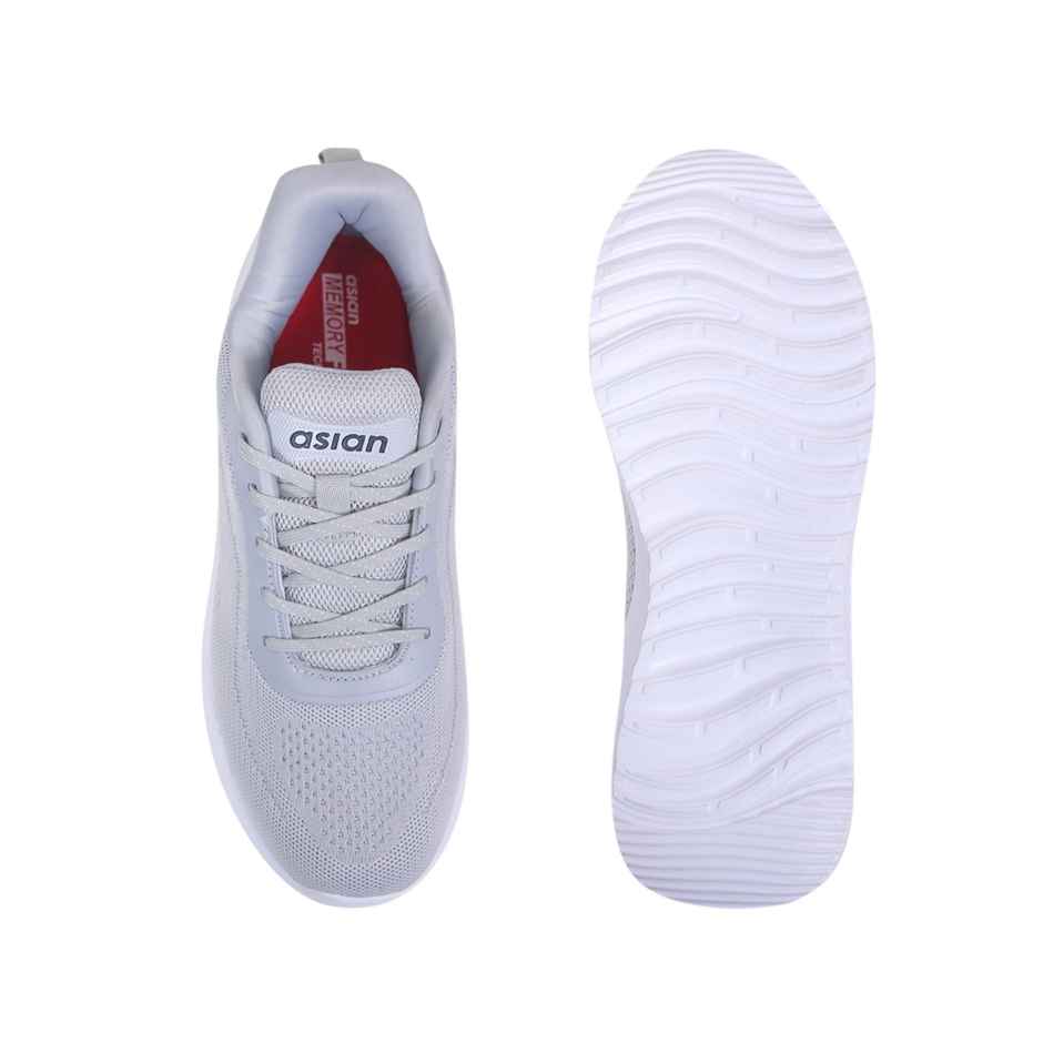 Asian Delta-20 Men Sports Shoes Light Grey (Size-10)