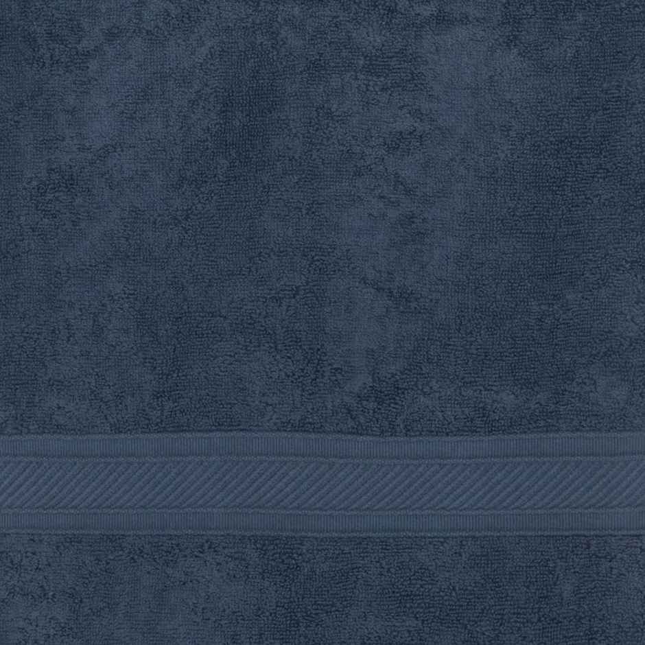 Jockey T201 Cotton Terry Hand Towels | Ultrasoft & Durable | Solid Navy