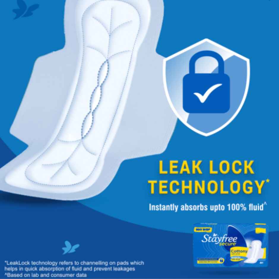Stayfree Secure Regular Sanitary Pads